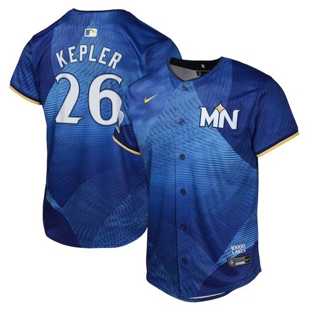 Youth Minnesota Twins #26 Max Kepler Nike Royal 2024 City Connect Limited Jersey